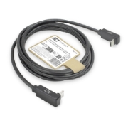 Image de ACT Câble USB 3.0 10 Gbit/s 60 W USB Type-C (coudé vers le haut/bas) vers USB Type-C (coudé vers le haut/bas), 2 mètre