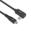 Image de ACT Câble USB 3.0 10 Gbit/s 60 W USB Type-C (droit) vers USB Type-C (coudé à gauche/droite), 3 mètre