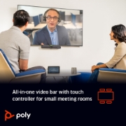 Afbeeldingen van Poly Studio X30 All-In-One Video Bar met TC8 Controller Kit