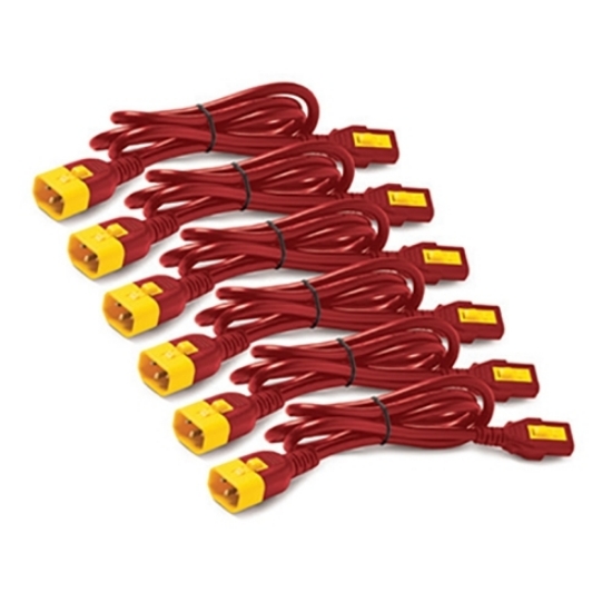 Image de APC AP8702S-WWX340 câble électrique Rouge 0,61 m Coupleur C13 Coupleur C14