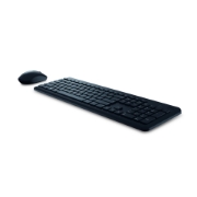 Picture of DELL KM3322W keyboard Mouse included Office RF Wireless AZERTY Belgian Black