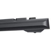 Picture of DELL KM3322W keyboard Mouse included Office RF Wireless AZERTY Belgian Black
