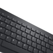 Picture of DELL KM3322W keyboard Mouse included Office RF Wireless AZERTY Belgian Black