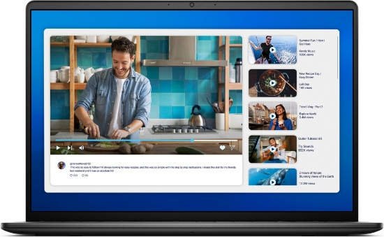 Picture of DELL DC16250 Intel Core 5 120U Laptop 40.6 cm (16") Full HD+ 16 GB DDR5-SDRAM 512 GB SSD Wi-Fi 6 (802.11ax) Windows 11 Pro Belgian Black