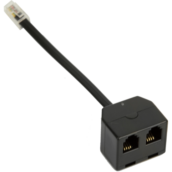 Afbeeldingen van Jabra 1600-289 telefoonkabel Zwart
