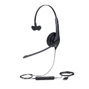 Image de Jabra 1553-0159 écouteur/casque Avec fil Arceau Bureau/Centre d'appels Bluetooth Noir