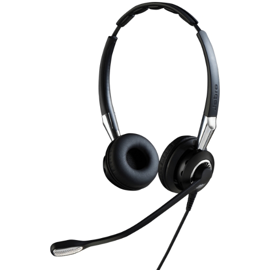 Image de Jabra 2409-820-204 écouteur/casque Avec fil Arceau Bureau/Centre d'appels Noir, Argent