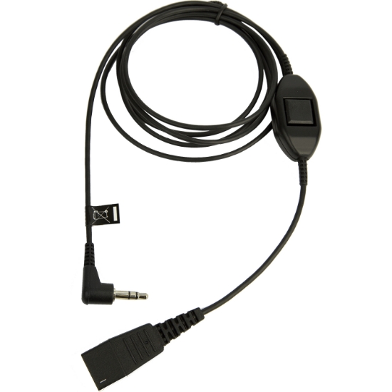 Afbeeldingen van Jabra 8735-019 audio kabel 0,5 m QD 3.5mm Zwart
