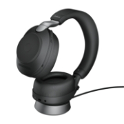 Image de Jabra 28599-989-989 écouteur/casque Avec fil &sans fil Arceau Bureau/Centre d'appels USB Type-A Bluetooth Noir