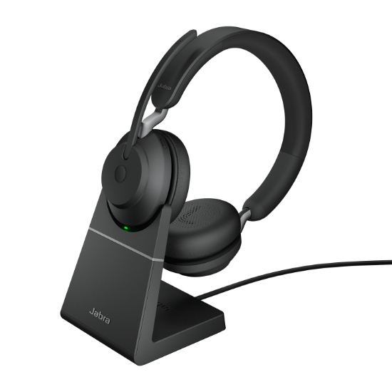 Image de Jabra 26599-989-889 écouteur/casque Sans fil Arceau Bureau/Centre d'appels USB Type-C Bluetooth Noir