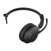 Image de Jabra 26599-899-999 écouteur/casque Sans fil Arceau Bureau/Centre d'appels USB Type-A Bluetooth Noir