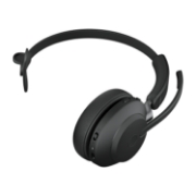 Image de Jabra 26599-889-899 écouteur/casque Sans fil Arceau Bureau/Centre d'appels USB Type-C Bluetooth Noir