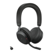 Afbeeldingen van Jabra Evolve2 75 Headset Bedraad en draadloos Hoofdband Oproepen/muziek USB Type-C Bluetooth Oplaadhouder Zwart