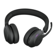 Afbeeldingen van Jabra Evolve2 65 Headset Draadloos Hoofdband Kantoor/callcenter USB Type-A Bluetooth Zwart