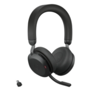 Image de Jabra 27599-989-889 écouteur/casque Avec fil &sans fil Arceau Appels/Musique USB Type-C Bluetooth Socle de chargement Noir