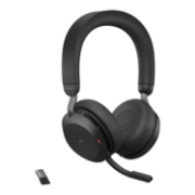 Afbeeldingen van Jabra Evolve2 75 Headset Draadloos Hoofdband Kantoor/callcenter Bluetooth Zwart