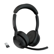 Afbeeldingen van Jabra Evolve2 55 Headset Draadloos Hoofdband Kantoor/callcenter Bluetooth Oplaadhouder Zwart