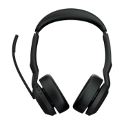 Image de Jabra 25599-989-889 écouteur/casque Avec fil &sans fil Arceau Bureau/Centre d'appels Bluetooth Socle de chargement Noir