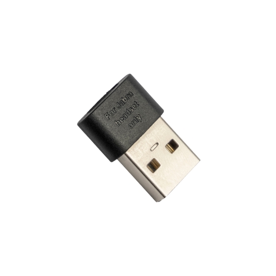 Afbeeldingen van Jabra 14208-38 tussenstuk voor kabels USB C USB A Zwart