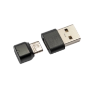 Afbeeldingen van Jabra 14208-38 tussenstuk voor kabels USB C USB A Zwart