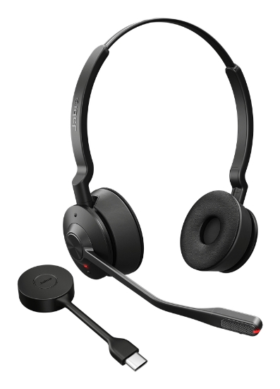 Image de Jabra Engage 55 SE Casque Sans fil Arceau Bureau/Centre d'appels Noir