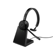Image de Jabra Evolve 65 TE Casque Avec fil &sans fil Arceau Bureau/Centre d'appels USB Type-A Bluetooth Socle de chargement Noir