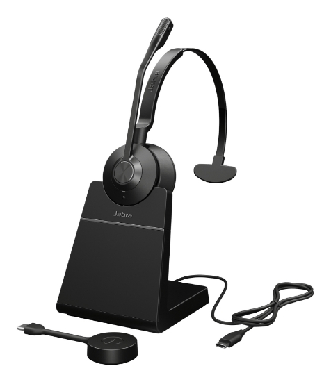 Image de Jabra Engage 55 SE Casque Sans fil Arceau Bureau/Centre d'appels Noir