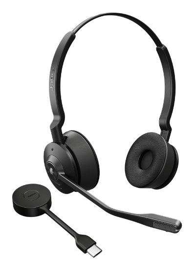 Image de Jabra Engage 55 SE Casque Sans fil Arceau Bureau/Centre d'appels Noir
