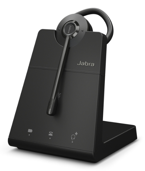 Afbeeldingen van Jabra Engage 45 SE Headset Draadloos oorhaak, Hoofdband Kantoor/callcenter Zwart