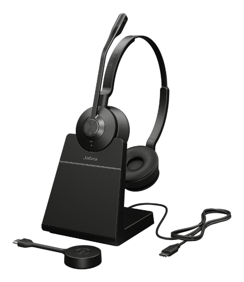 Image de Jabra Engage 55 SE Casque Sans fil Arceau Bureau/Centre d'appels Noir