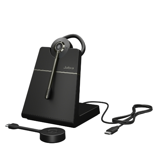 Image de Jabra Engage 55 SE Casque Sans fil Crochets auriculaires Car/Home office Noir