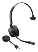 Image de Jabra Engage 55 SE Casque Sans fil Arceau Bureau/Centre d'appels Noir