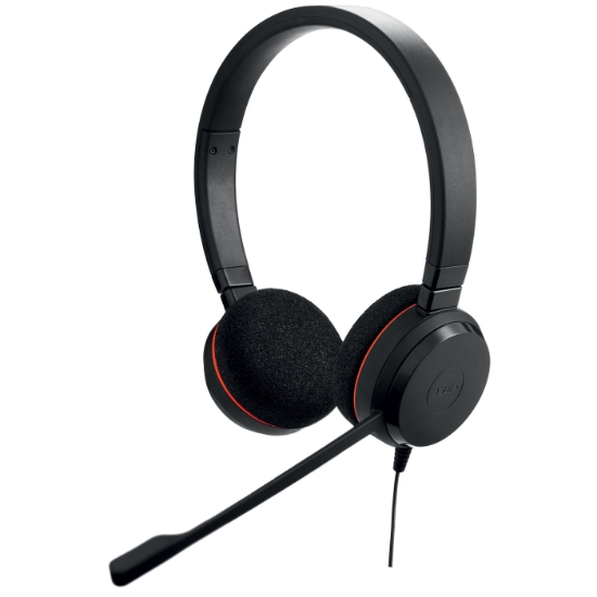 Image de Jabra Evolve 20 Casque Avec fil Arceau Bureau/Centre d'appels USB Type-C / USB Type-A Noir