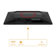Picture of AOC G4 25G4SRE computer monitor 62.2 cm (24.5") 1920 x 1080 pixels Full HD LED Black, Red
