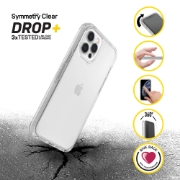 Afbeeldingen van OtterBox Symmetry Clear Series voor Apple iPhone 12/iPhone 12 Pro, transparant - Geen retailverpakking