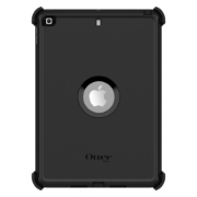 Afbeeldingen van OtterBox Defender Case voor iPad 7th/8th/9th gen, schokbestendig, ultra robuuste met ingebouwde schermbeschermer, 2x getest volgens militaire standaard, Zwart, Geen retailverpakking