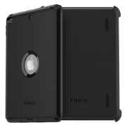 Afbeeldingen van OtterBox Defender Case voor iPad 7th/8th/9th gen, schokbestendig, ultra robuuste met ingebouwde schermbeschermer, 2x getest volgens militaire standaard, Zwart, Geen retailverpakking