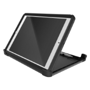 Afbeeldingen van OtterBox Defender Case voor iPad 7th/8th/9th gen, schokbestendig, ultra robuuste met ingebouwde schermbeschermer, 2x getest volgens militaire standaard, Zwart, Geen retailverpakking