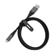 Afbeeldingen van OtterBox Premium Cable USB A-C 1M, zwart