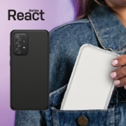 Afbeeldingen van OtterBox React Series voor Samsung Galaxy A52/A52 5G, zwart - Geen retailverpakking