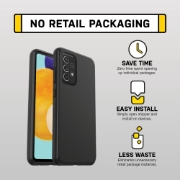 Afbeeldingen van OtterBox React Series voor Samsung Galaxy A52/A52 5G, zwart - Geen retailverpakking