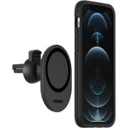 Image de OtterBox Support de ventilation pour voiture pour MagSafe, fixation solide sur le ventilateur de voiture avec MagSafe, conçu pour être facile, solide et sûr à installer, compatible iPhone 14/iPhone 13/iPhone 12 Series, Noir