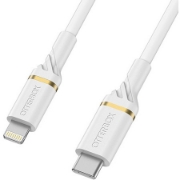 Afbeeldingen van OtterBox EU Wall Charger 20W - 1X USB-C 20W USB-PD + USB C-Lightning Cable 1m, Cloud Dust White