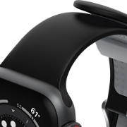 Afbeeldingen van OtterBox Band Zwart, Grijs Silicone
