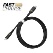 Afbeeldingen van OtterBox Cable USB C-Lightning 2M USB-PD, zwart