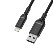 Afbeeldingen van OtterBox Cable USB A-Lightning 1M, zwart