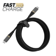 Image de OtterBox Premium Cable USB C-C 3M USB-PD, noir