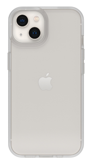 Afbeeldingen van OtterBox React-hoesje voor iPhone 13, schokbestendig, valbestendig, ultradun, beschermende, getest volgens militaire standaard, Clear, Geen retailverpakking