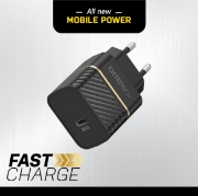 Afbeeldingen van OtterBox EU Wall Charger 30W GaN - 1X USB-C 30W USB-PD, zwart