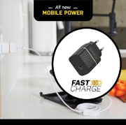 Afbeeldingen van OtterBox EU Wall Charger 30W GaN - 1X USB-C 30W USB-PD, zwart